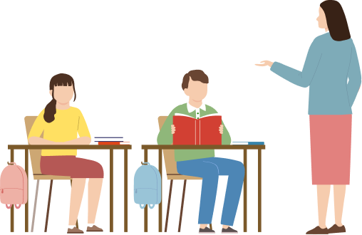 教室のイラスト