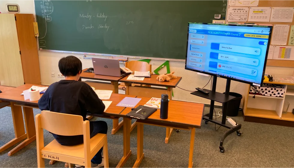 マンツーマンの授業