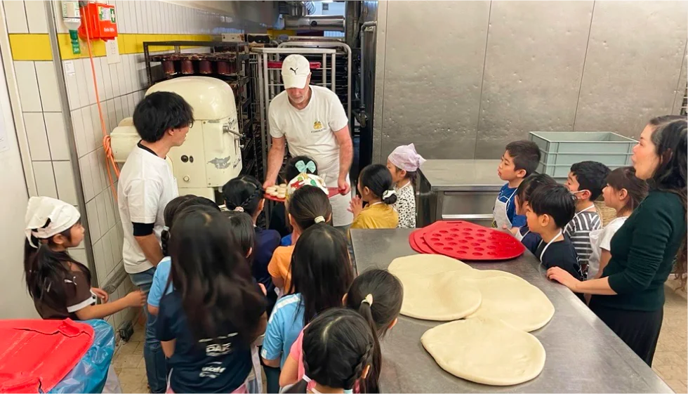 語学の授業の様子