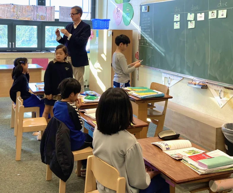 英語の授業風景