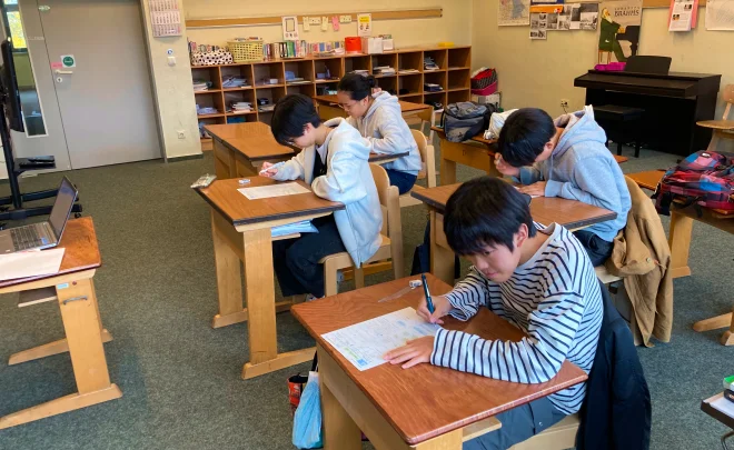 中学部の学習の様子