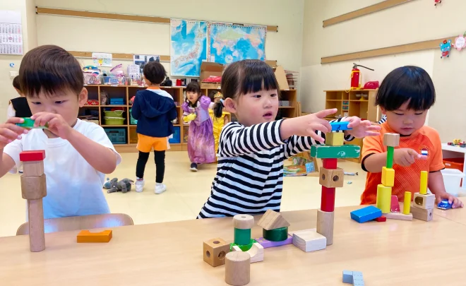 幼稚部の活動の様子