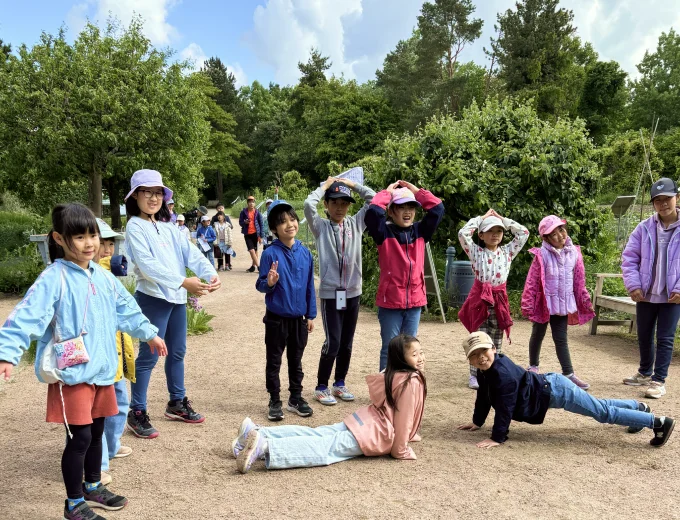 課外活動を楽しむ生徒