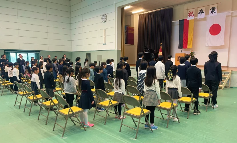 ハンブルク市の郊外の日本人学校